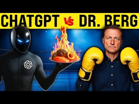 ChatGPT is BS (Dr. Berg Proves It) thumbnail