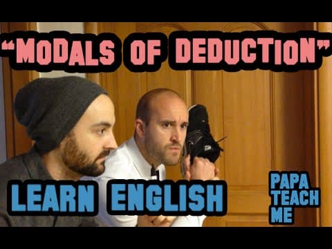 Modals of deduction - Learn English (Advanced English lesson) thumbnail