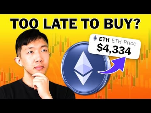 Ethereum Hits $4,300, Parabolic Run or Pullback Ahead? thumbnail