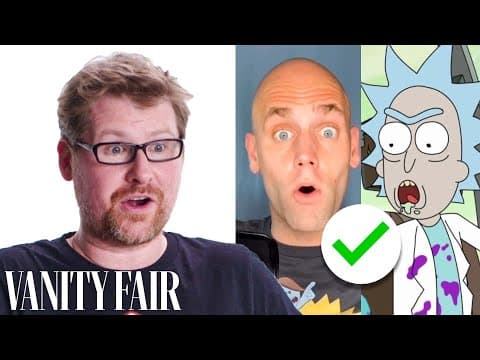 Justin Roiland Reviews Rick and Morty & Solar Opposites Impressions | Vanity Fair thumbnail