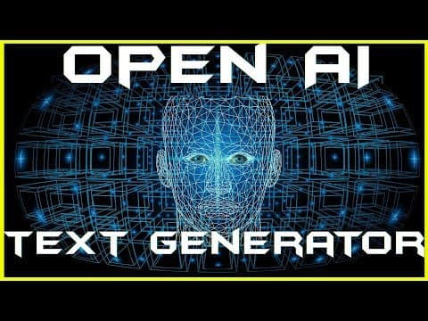 Playing with the OpenAI Text Generator | Fake News Apocalypse? thumbnail