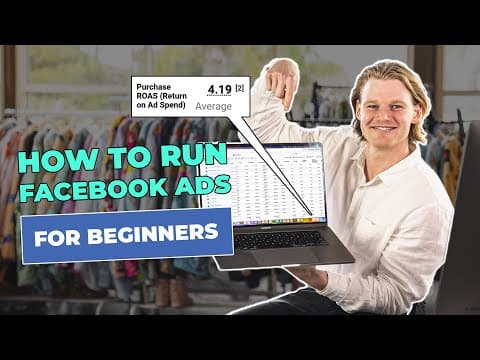 How To Run Facebook Ads in 2024 - Beginners Tutorial (Complete Guide) thumbnail