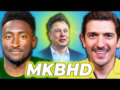 What Did Marques Brownlee Learn from Interviewing Elon Musk? thumbnail