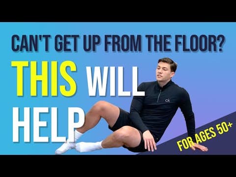 Can't Get Up from the Floor? THIS Will Help! (for 50+) thumbnail