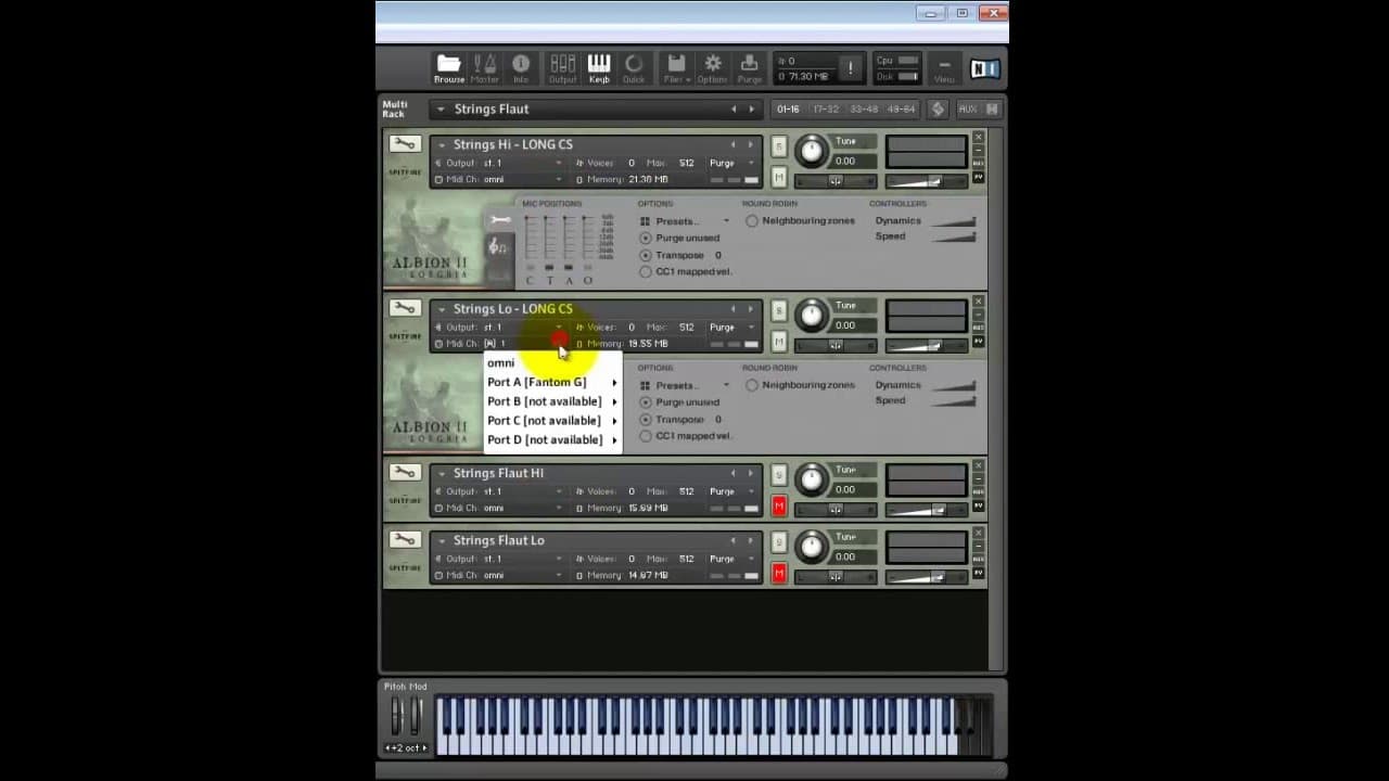 YouTube video player