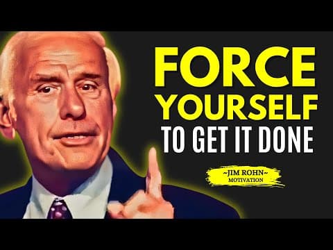 Force Yourself To Take Action - Jim Rohn Motivational Speech thumbnail