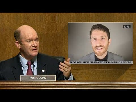 Tristan Harris Congress Testimony on the Hidden Risks of Technology thumbnail