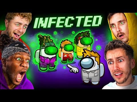 SIDEMEN AMONG US BUT THE WHOLE LOBBY IS INFECTED thumbnail