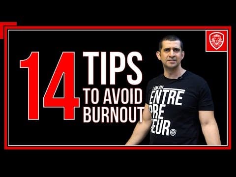How to Avoid Burnout as an Entrepreneur thumbnail