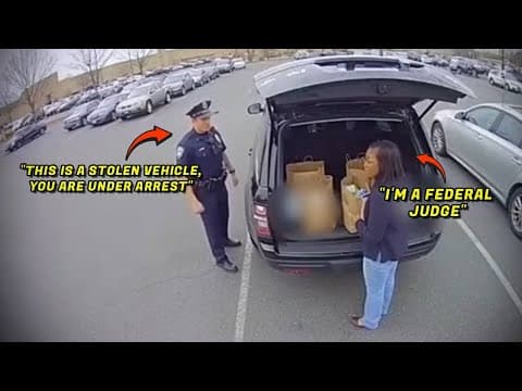 Rookie cop Arrests Black Judge While She Loads Groceries at Parking Lot — Lawsuit Costs City $1.6M thumbnail