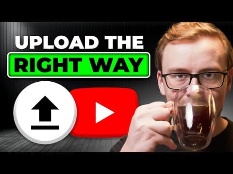 The BEST Way to Upload Videos on YouTube (Settings) thumbnail