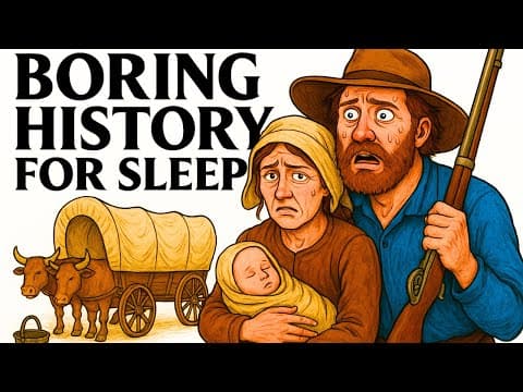 What It Was Really Like to Live on the Oregon Trail | Boring History For Sleep thumbnail