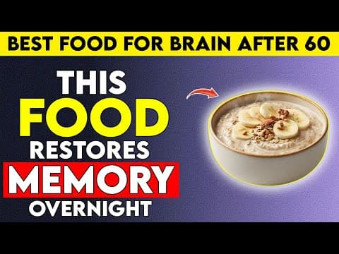 Seniors: Top 3 Morning Foods That Sharpen Memory and Heal the Brain Overnight thumbnail