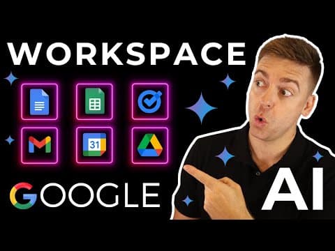 Ultimate Google Workspace AI Tutorial | Everything You Can Do with Gemini AI! (2026) thumbnail