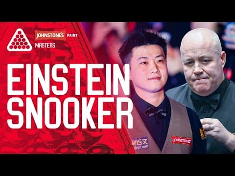 SUCH CLEVER PLAY! | Zhao Xintong vs John Higgins | Johnstone's Paint Masters 2026 thumbnail