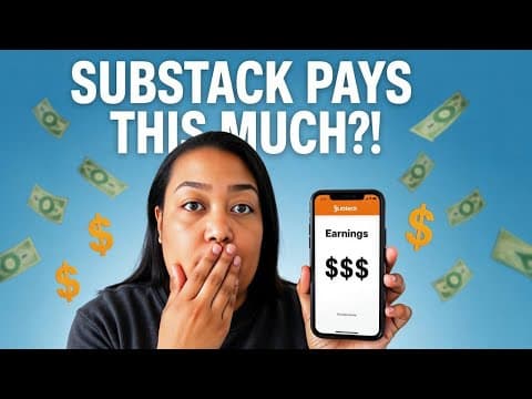 She Earned $16k on Substack in DAYS (Here's Her Secret) thumbnail