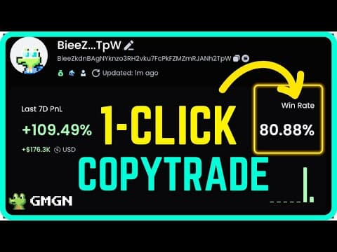 How To Use GMGN.AI Trading Bot [Full Beginner Memecoin Trading Tutorial] thumbnail