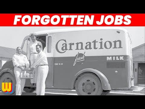 20 Forgotten Jobs That No Longer Exist thumbnail