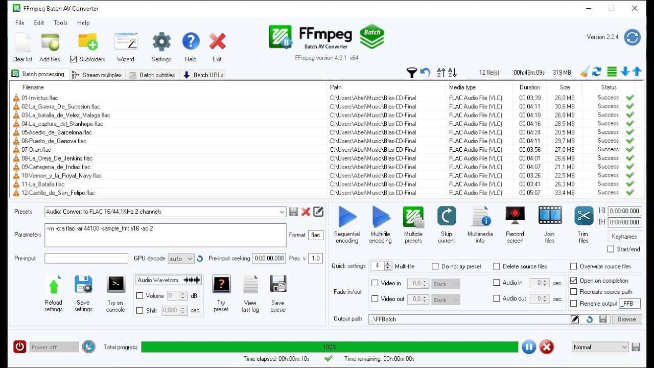 YouTube video player