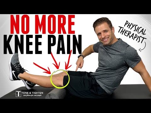 Stop Knee Pain Now! 5 Exercises To Strengthen Your Knees thumbnail