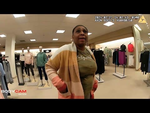 Police Surprise Grandmother at Dillard’s After She Attempts to Steal Clothing thumbnail