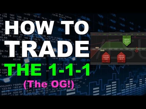 How to Trade the 111 Strategy - Complete Guide to the 111 Trade thumbnail