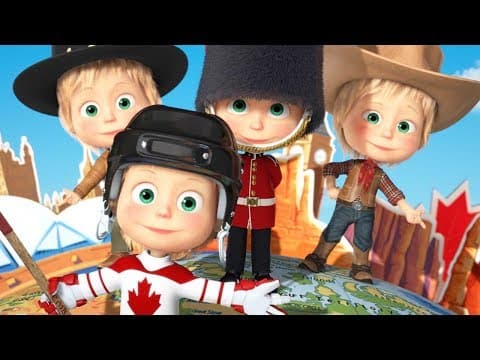 Маша и Медведь - Вокруг света за один час 🌍(Серия 77) thumbnail
