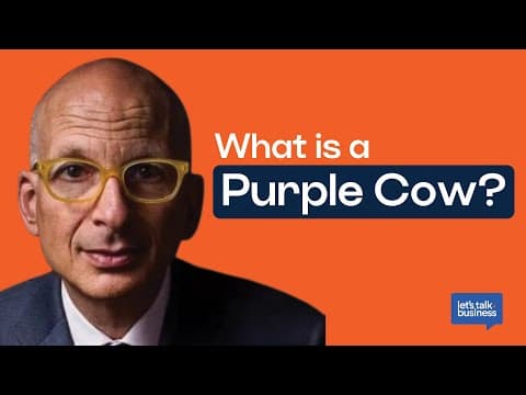 How to Make Your Marketing Remarkable Like a Purple Cow thumbnail