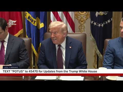 President Trump Participates in a Cabinet Meeting, Aug. 26, 2025 thumbnail