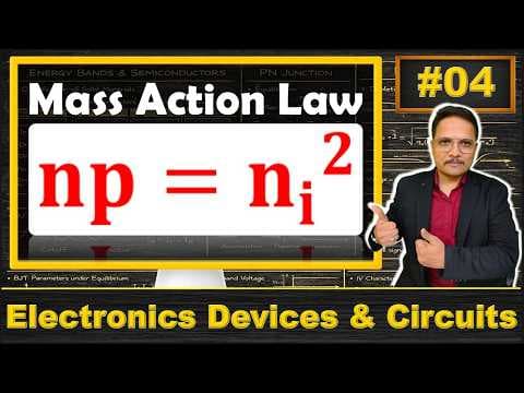 Mass Action Law in Semiconductor (Statement, Meaning & Proof) Explained in Electronic Devices - EDC thumbnail