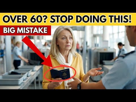 Flying After 70? 15 Verified Airport Rules For Seniors Starting Jan 2026 (Don't Get DENIED) thumbnail