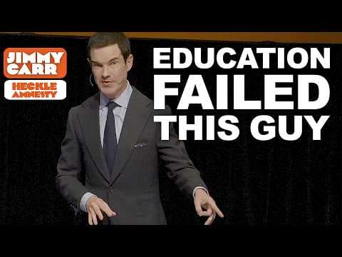 Jimmy Insults Heckler to Explain What’s Broken About The UK's Education System thumbnail
