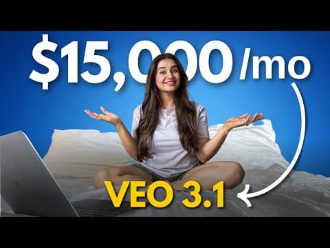 The Laziest Way to Make Money With Veo 3.1 in 2026 (FULLY FACELESS) thumbnail