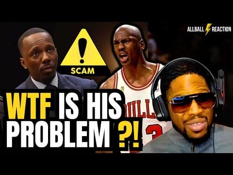 DESPERATE Rich Paul LIES About Michael Jordan 🧢 to PROTECT LEBRON | ALLBALL TV thumbnail