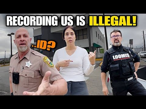 I Filmed An Armored Truck And They LOST IT! Cops OWNED  thumbnail
