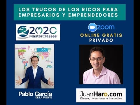 ¿Cuáles son los trucos de los ricos para empresarios y emprendedores? MasterClass online de Juan Haro thumbnail