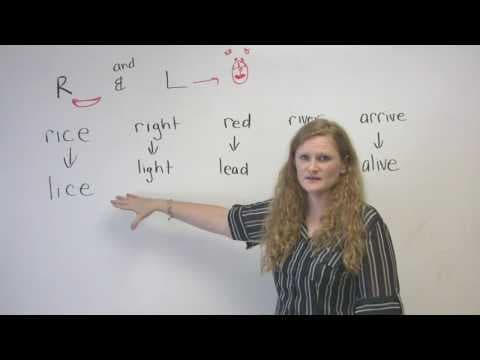 English Pronunciation - R & L thumbnail