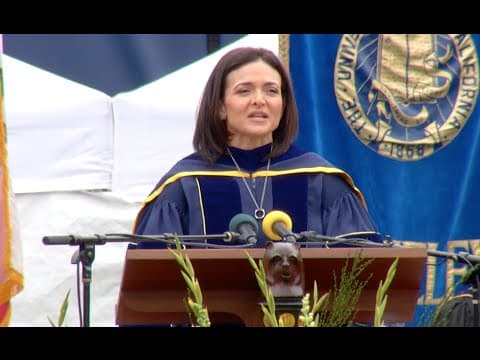 Sheryl Sandberg Gives UC Berkeley Commencement Keynote Speech thumbnail