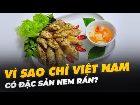 VÌ SAO CHỈ VIỆT NAM CÓ ĐẶC SẢN NEM RÁN? thumbnail