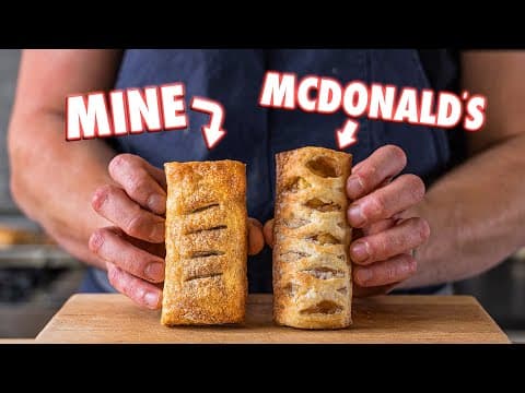 Making McDonald’s Apple Pie At Home | But Better thumbnail