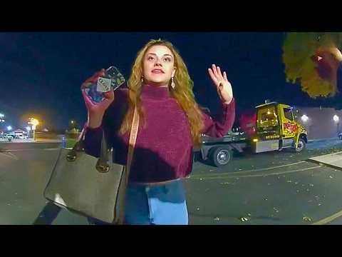 Entitled Drunk Thinks Her Lieutenant Dad Can Save a Hit-and-Run thumbnail