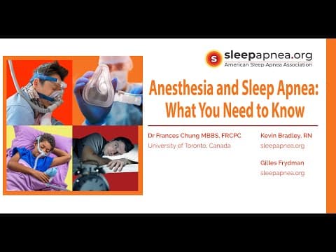 Summit Recap: Anesthesia and Sleep Apnea thumbnail