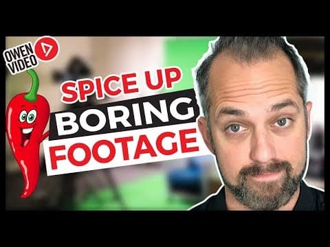 Spice Up BORING Footage with these 2 Editing Tricks - Fix Bad Footage Fast! thumbnail