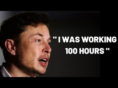 What Drives Elon Musk's Work Ethic and Vision for the Future? thumbnail