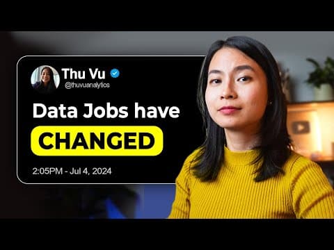 I Studied Data Job Trends for 24 Hours to Save Your Career! (ft Datalore) thumbnail