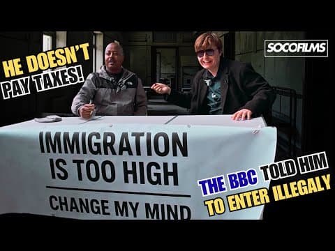 Immigration Is Too High - CHANGE My Mind | (Young Bob) thumbnail