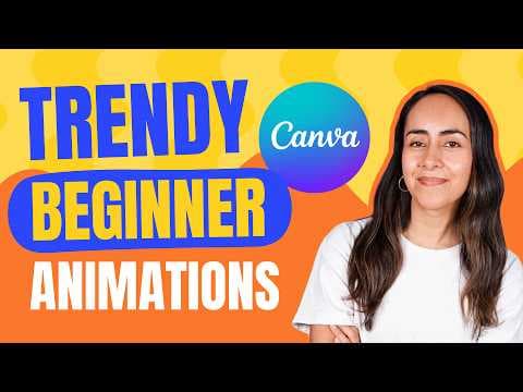 Easy Canva Animation Tutorial for Beginners 2024 thumbnail