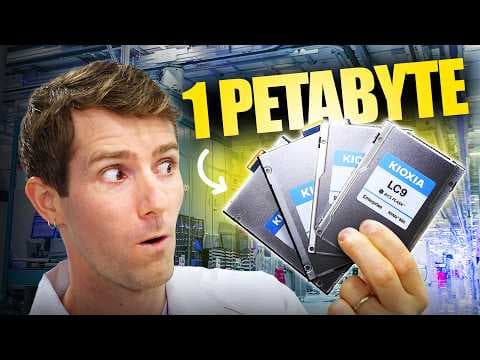 A Petabyte in the Palm of My Hand - Kioxia Factory Tour thumbnail