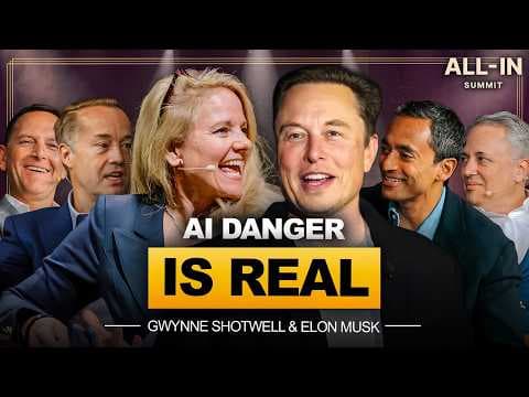 Elon Musk and Gwynne Shotwell Discuss AI and SpaceX Developments thumbnail