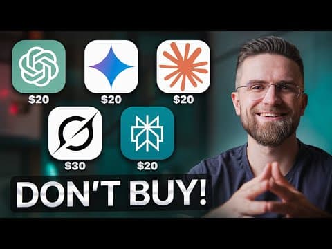 ChatGPT Plus vs Pro vs Gemini: Which AI Plan Is Worth It? thumbnail